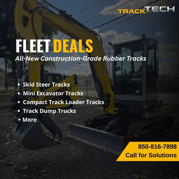 OEM Grade vs Dealer Grade Rubber Tracks: What's the Difference? | TrackTECH Equipment Solutions