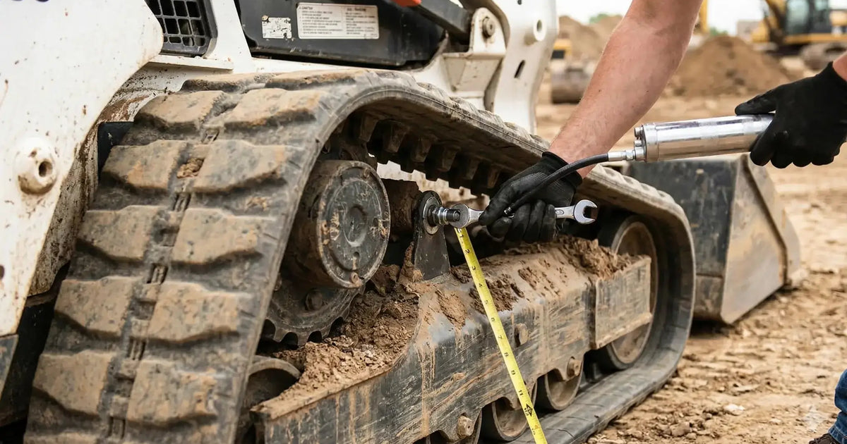How to Adjust Rubber Track Tension | TrackTECH