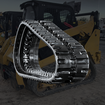 CAT 259D3 replacement rubber track — 400x86x53 C-Block tread