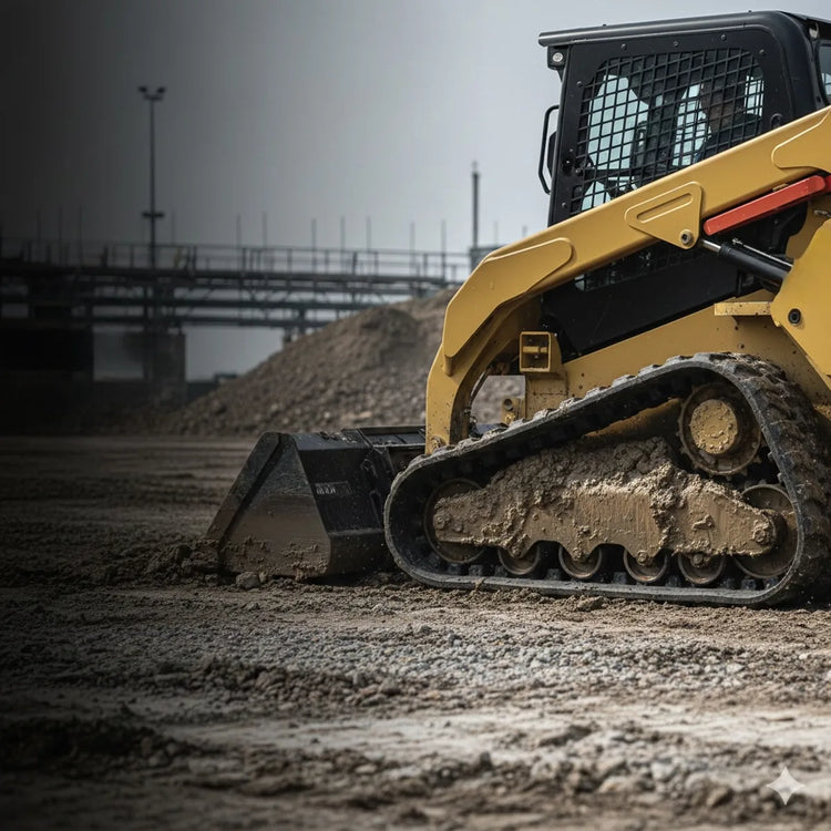 CAT 259D3 rubber track
