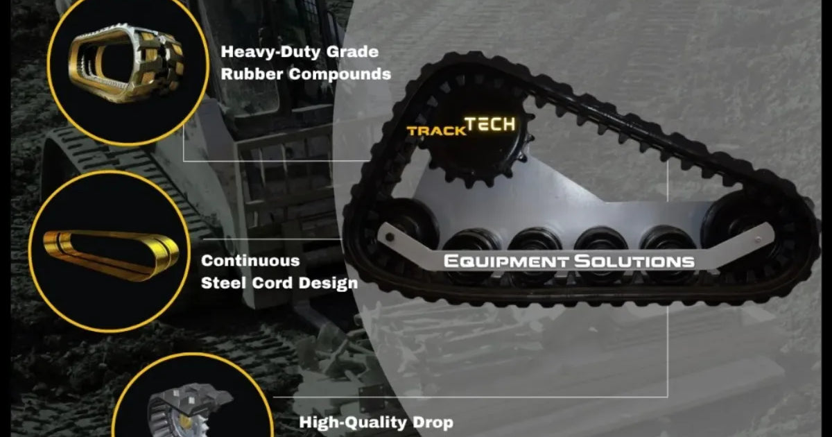 Rubber Track Guide Types Explained: Block, N, W & T
