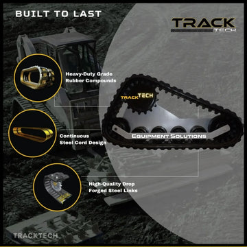 Rubber Track Guide Types — Block, N-Guide, W-Guide, and T-Guide Comparison