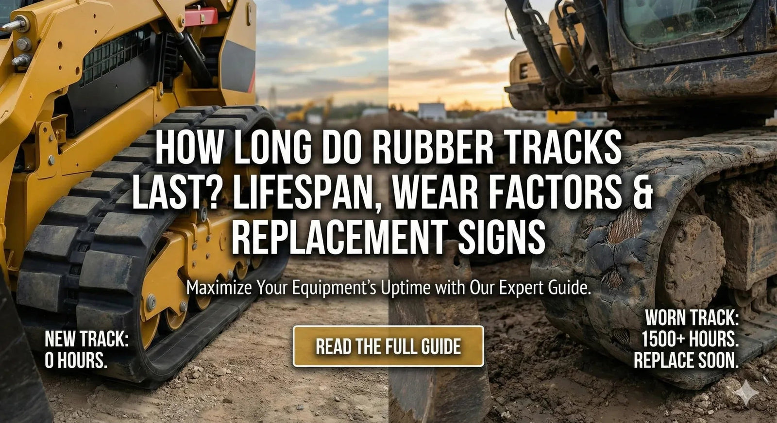 How Long Do Rubber Tracks Last? Lifespan, Wear Factors & Replacement Signs