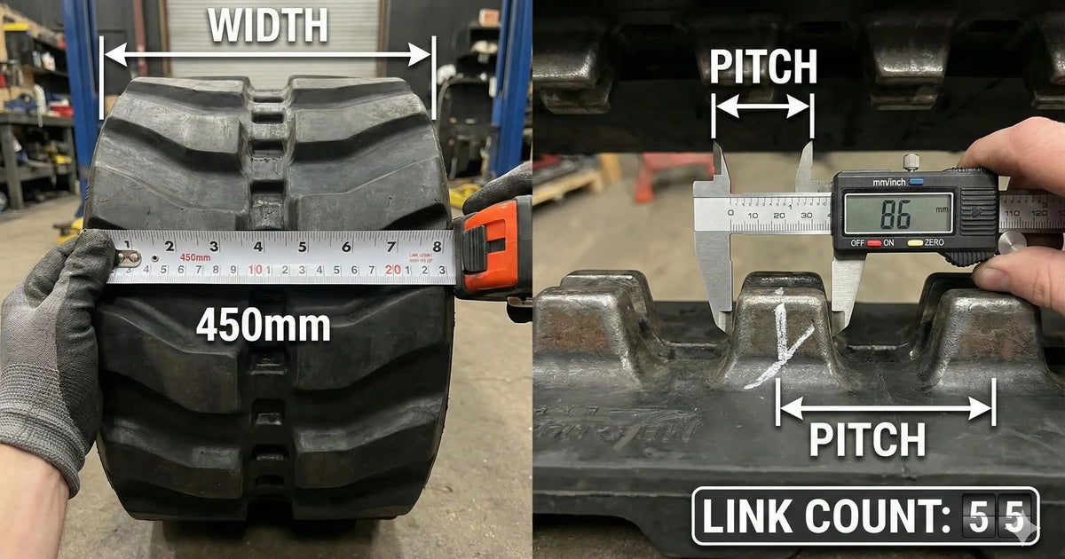 When to Replace Rubber Tracks — 8 Signs & Measurement Gui...