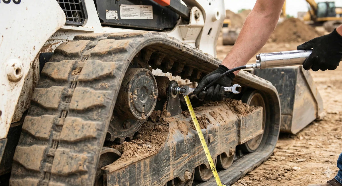 How to Adjust Rubber Track Tension: Step-by-Step Guide for CTLs & Excavators