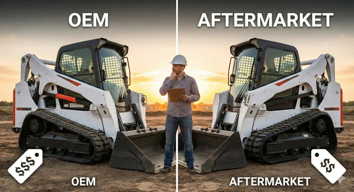 OEM vs Aftermarket Rubber Tracks: Quality, Cost & What Contractors Need to Know