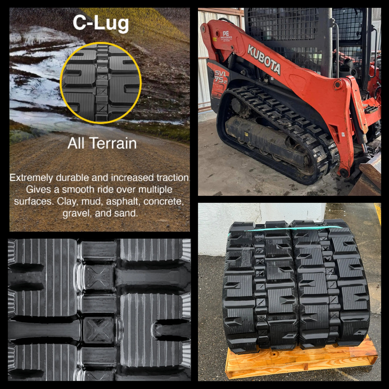 Kubota SVL75-2 Tracks: C-Block vs Zig-Zag — Which Tread Pattern?