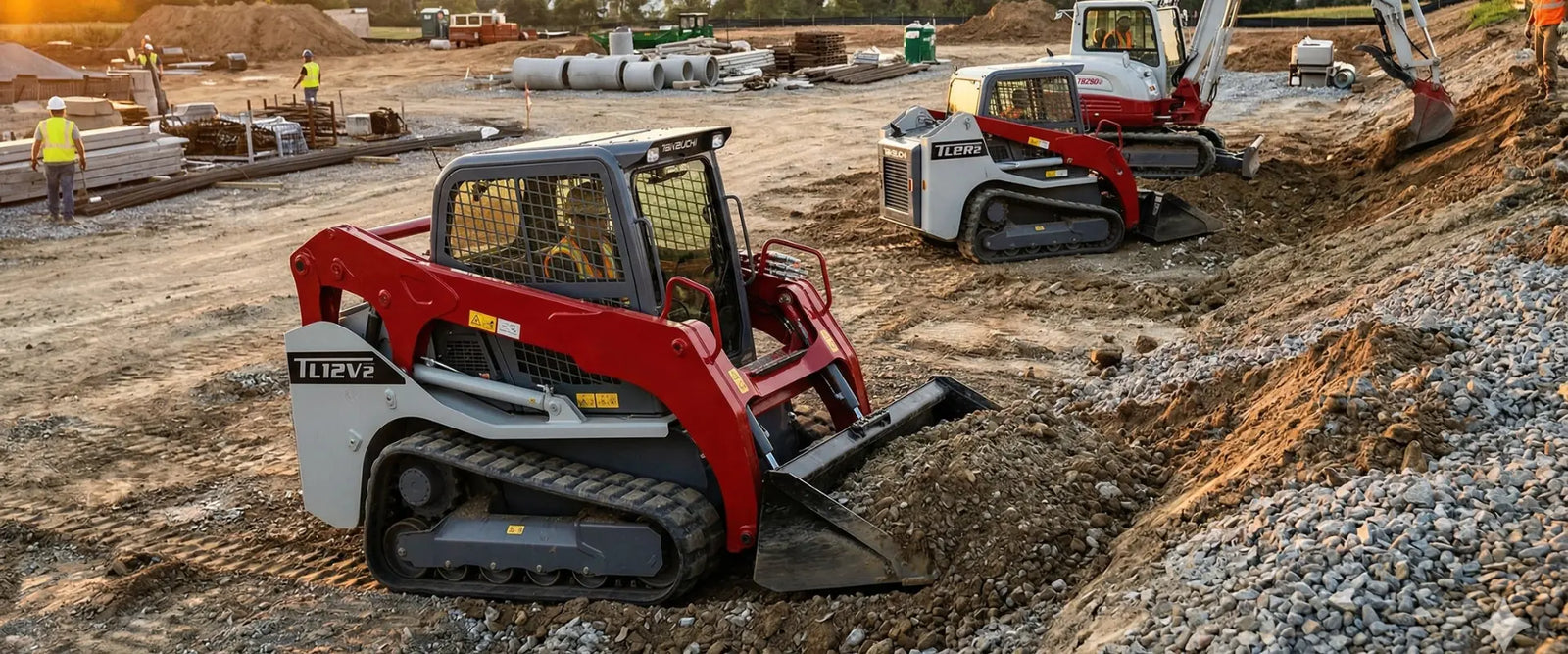 Takeuchi TL Series Rubber Track Sizes & Fitment Guide