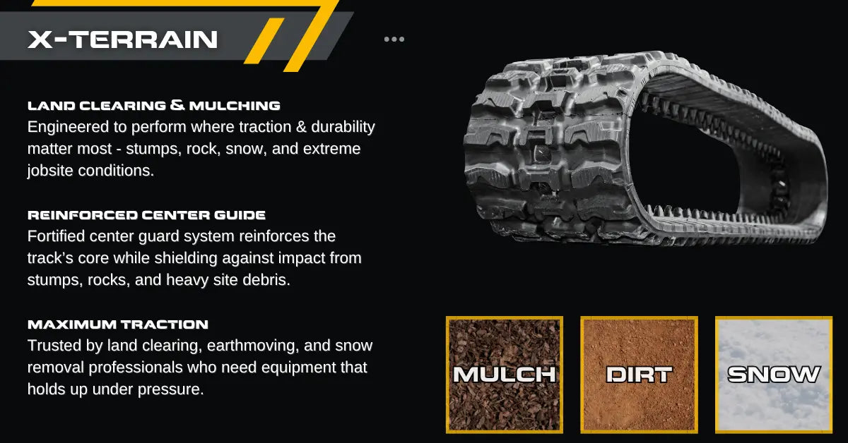 X-Terrain Rubber Tracks
