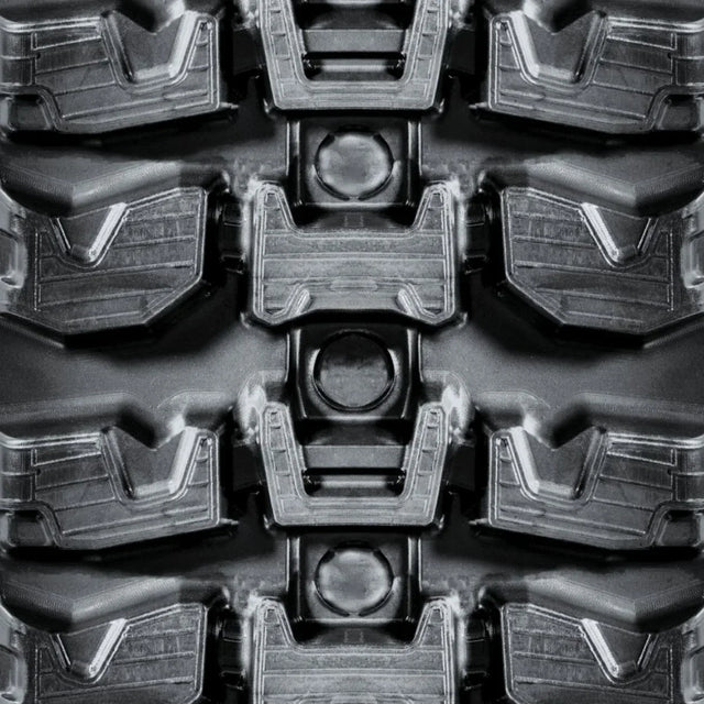 320x86x53 X-Terrain rubber track for compact equipment - tread close-up - TrackTECH