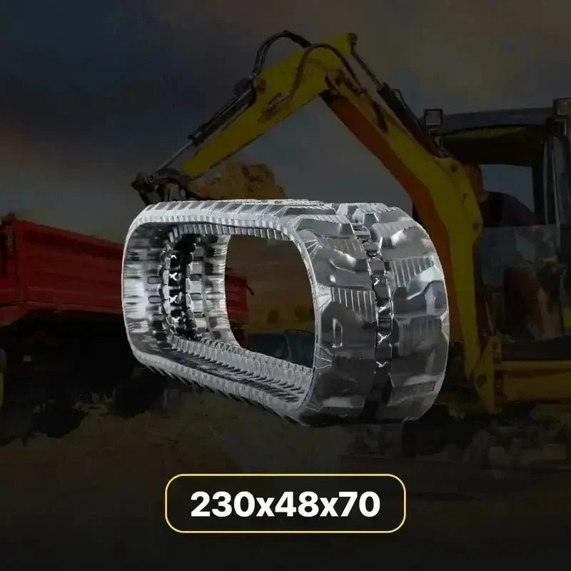 230x48x70 (B) | 9" Mini Excavator Tracks