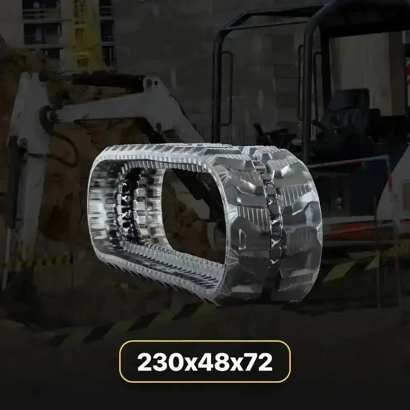230x48x72 (B) | 9" Mini Excavator Tracks