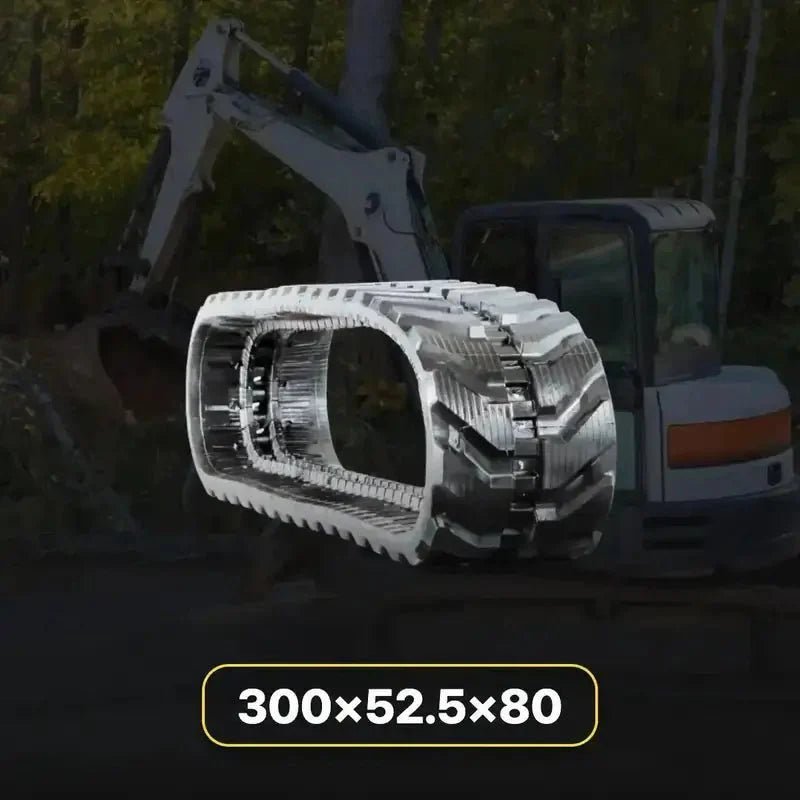 300x52.5x80 (N) | 12" Mini Excavator Tracks