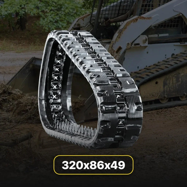 320x86x49 rubber track