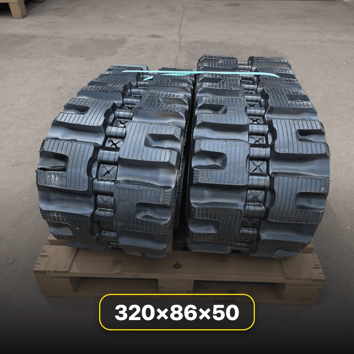 320x86x50 (B) | 13" Skid Steer Tracks