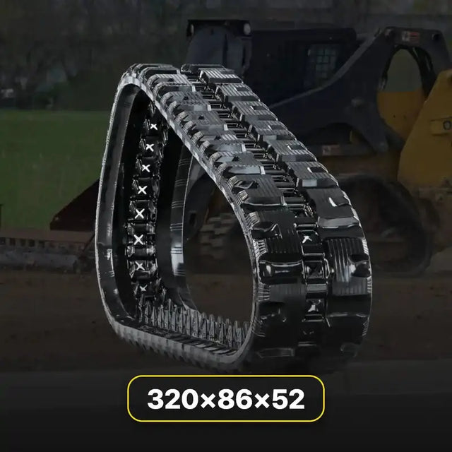 320x86x52 replacement rubber tracks for compact track loaders