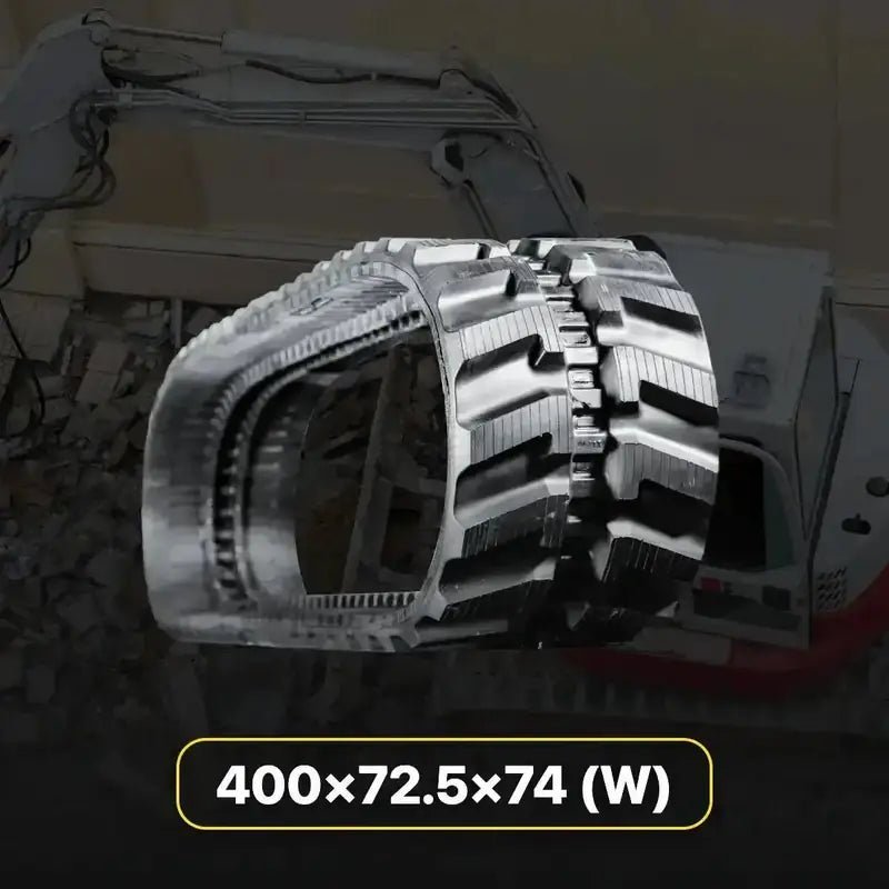 400x72.5x74 (B) | 16" Mini Excavator Tracks