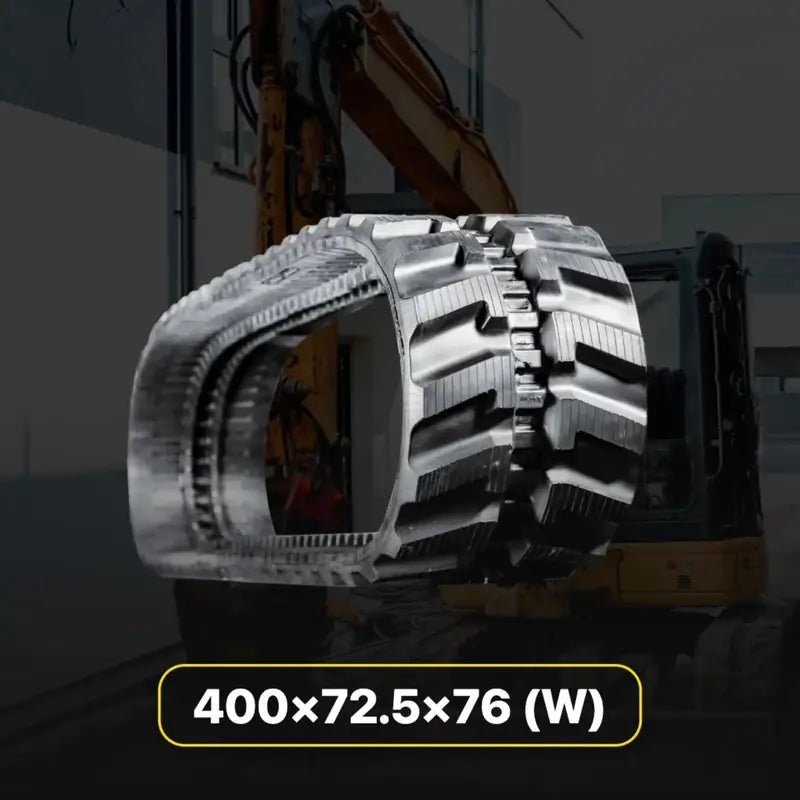 400x72.5x76 (W) | 16" Mini Excavator Tracks