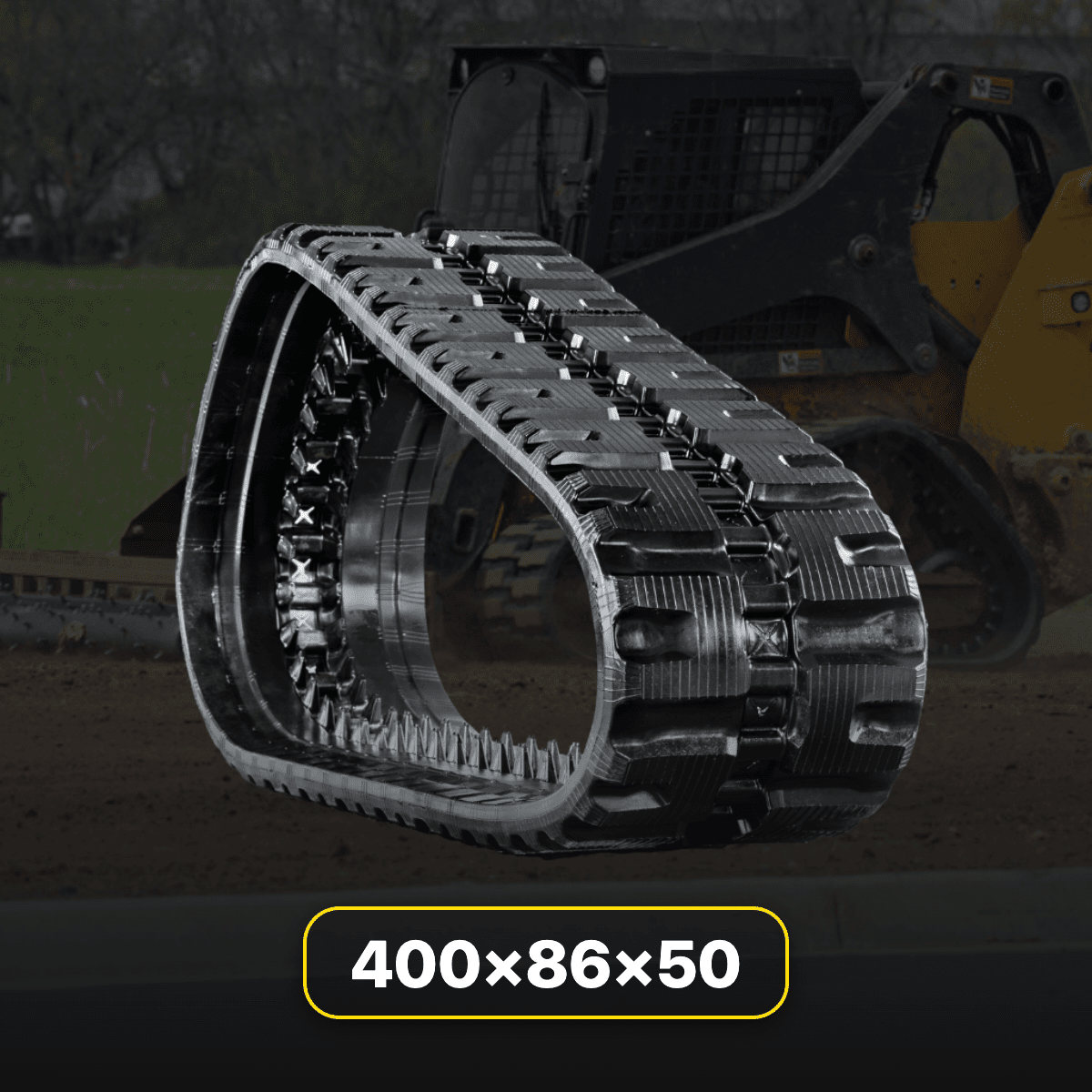 400x86x50 (B) | 16" Skid Steer Tracks
