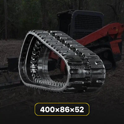 400x86x52 rubber track for skid steer, compact track loader, or mini excavator