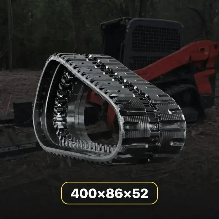 400x86x52 Rubber Tracks - TrackTECH