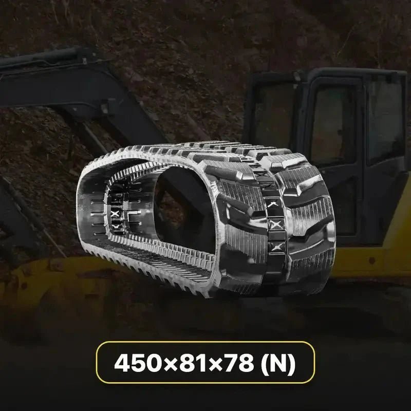450x81x78 (N) | 18" Mini Excavator Tracks