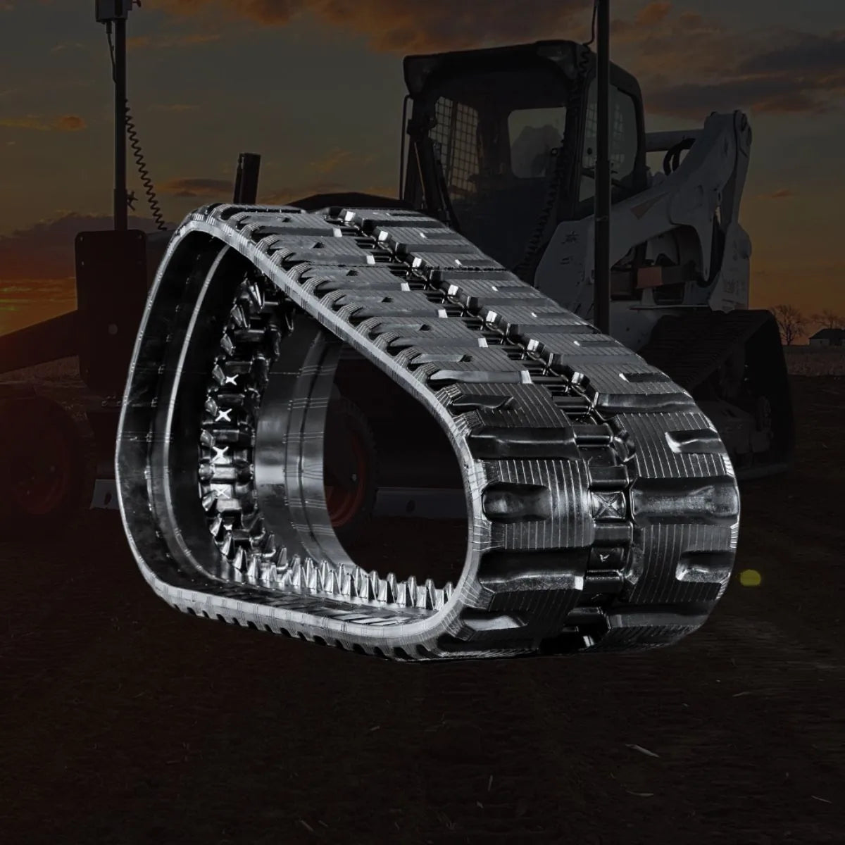 450x86x52 Rubber Tracks – 18" Heavy-Duty CTL