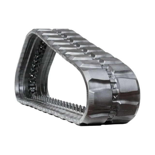 Staggered Block rubber track tread pattern