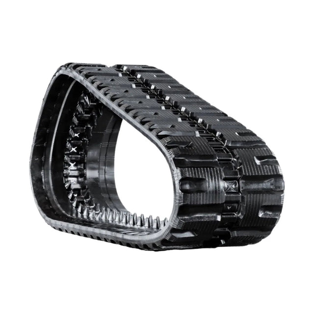 C-Block rubber track tread pattern