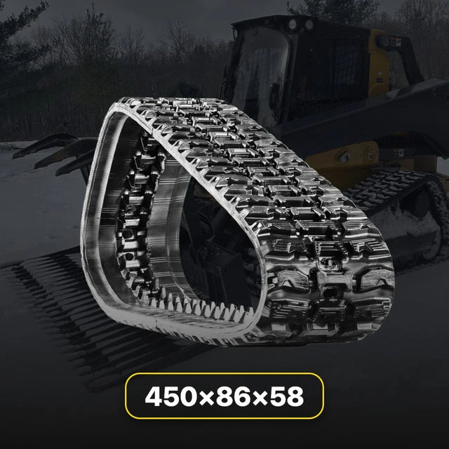450x86x58 rubber track