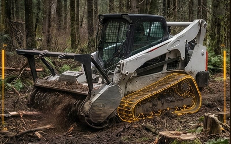 Bobcat T590 Tracks & Parts