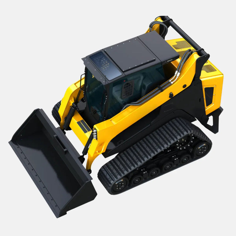 ASV RT-65 multi terrain loader with replacement rubber tracks