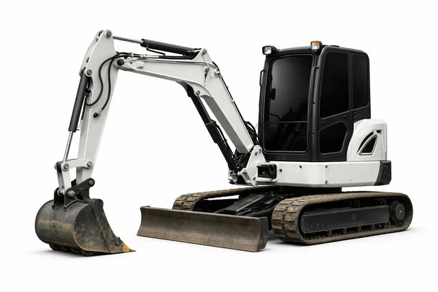 Bobcat E63 rubber tracks and undercarriage parts