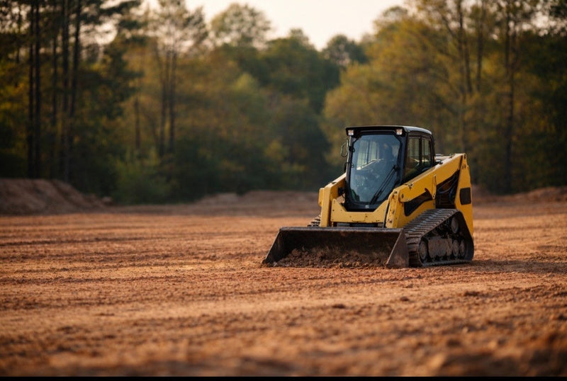 CAT 289D3 compact track loader with replacement rubber tracks
