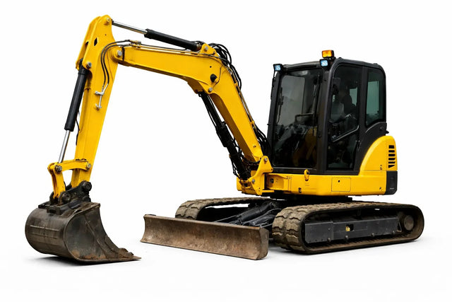 Komatsu PC27MR rubber tracks and undercarriage parts