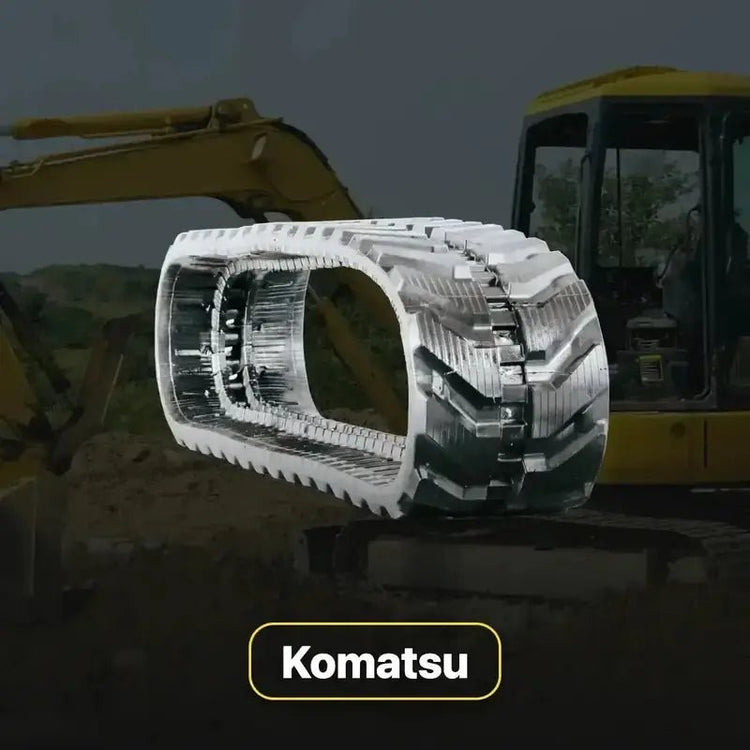 Komatsu Rubber Tracks | Heavy Duty Replacement | TrackTECH