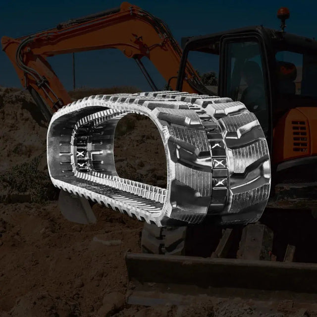 450x81.5x76 replacement rubber tracks for compact construction equipment