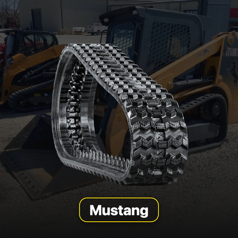 Mustang rubber tracks and undercarriage parts