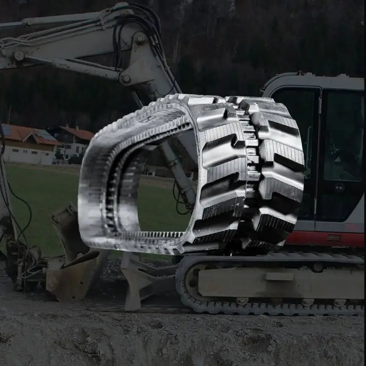 Takeuchi Mini Excavator replacement rubber tracks – contractor-grade with 24-month warranty