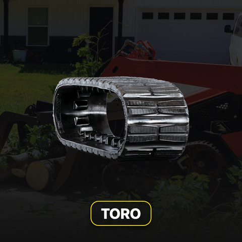 Toro rubber tracks and undercarriage parts