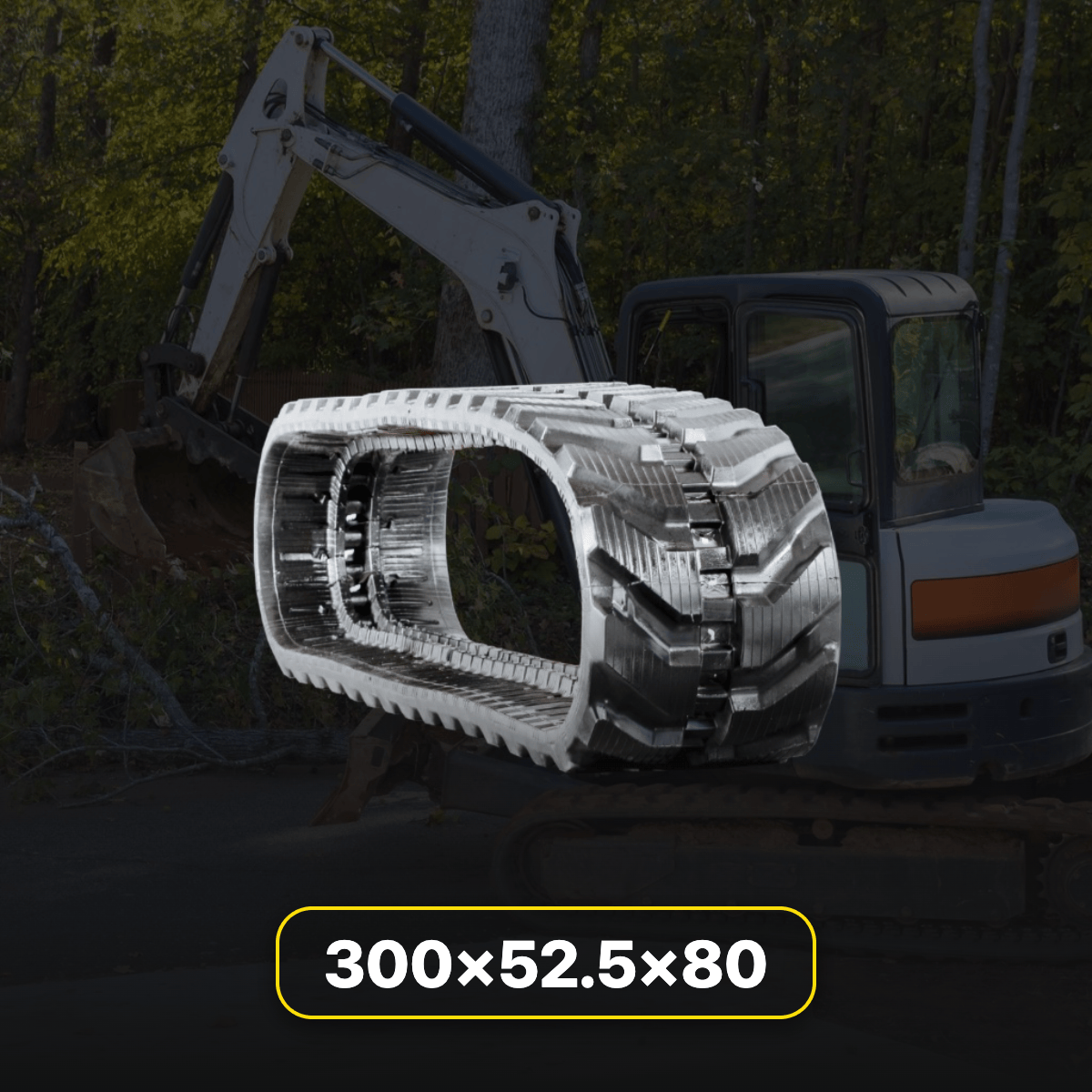 300x52.5Nx80 Rubber Tracks