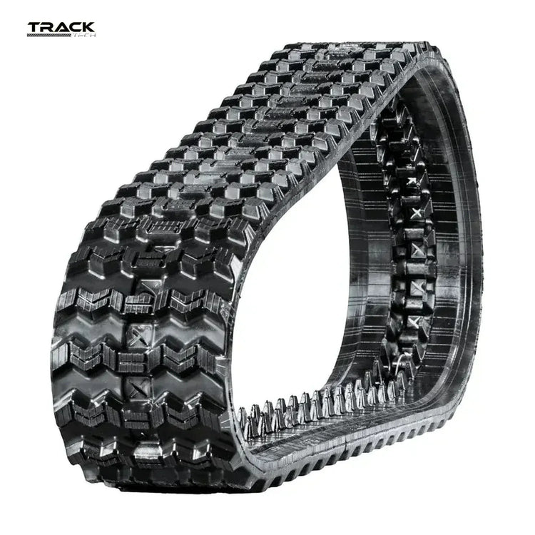 Bobcat 13 rubber tracks - 320x86x49 Zig-Zag tread - side view - image 7