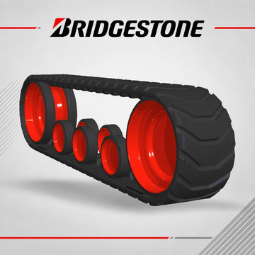 Bridgestone 406x152.4x53 Rubber Track | Extreme Duty