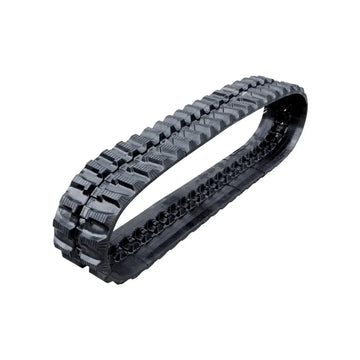 Heavy-duty rubber track — side profile