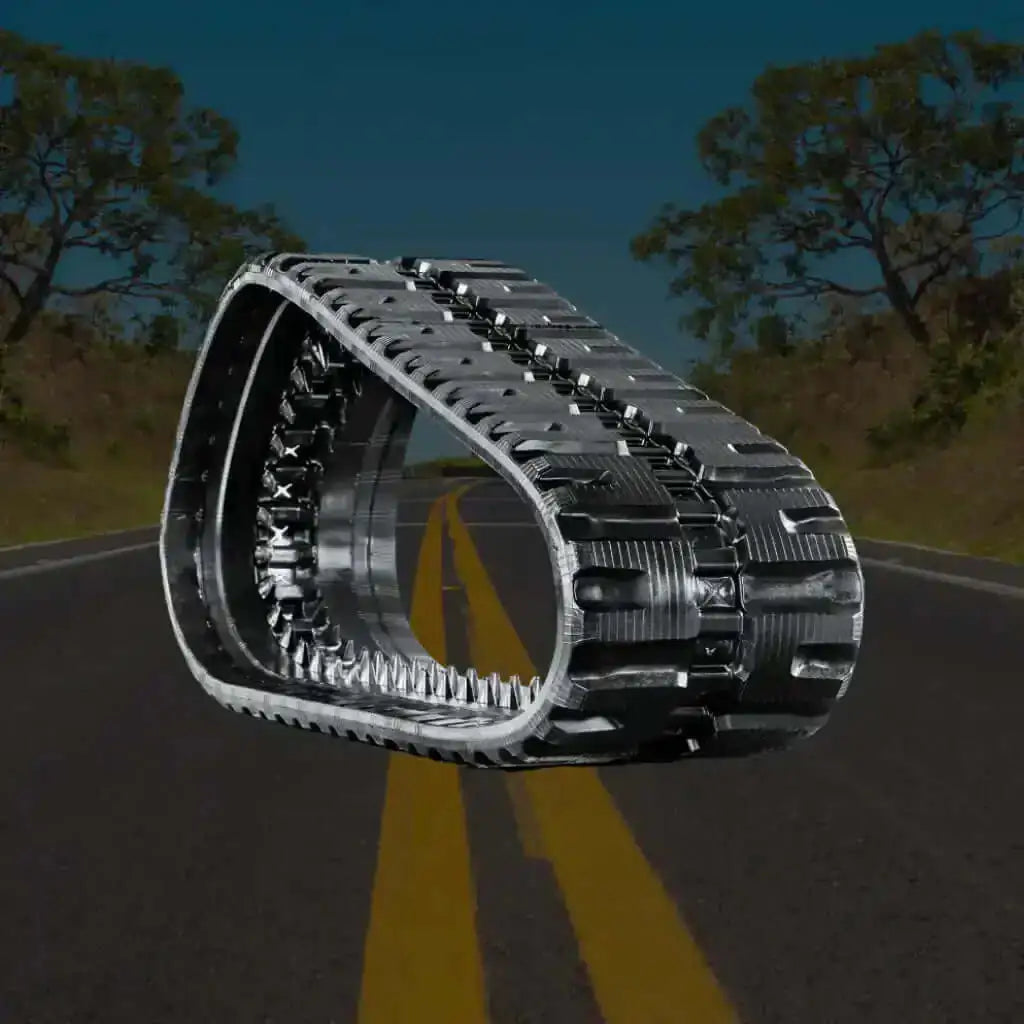 Bobcat T870 C-Block tread pattern rubber track — 450x86x60