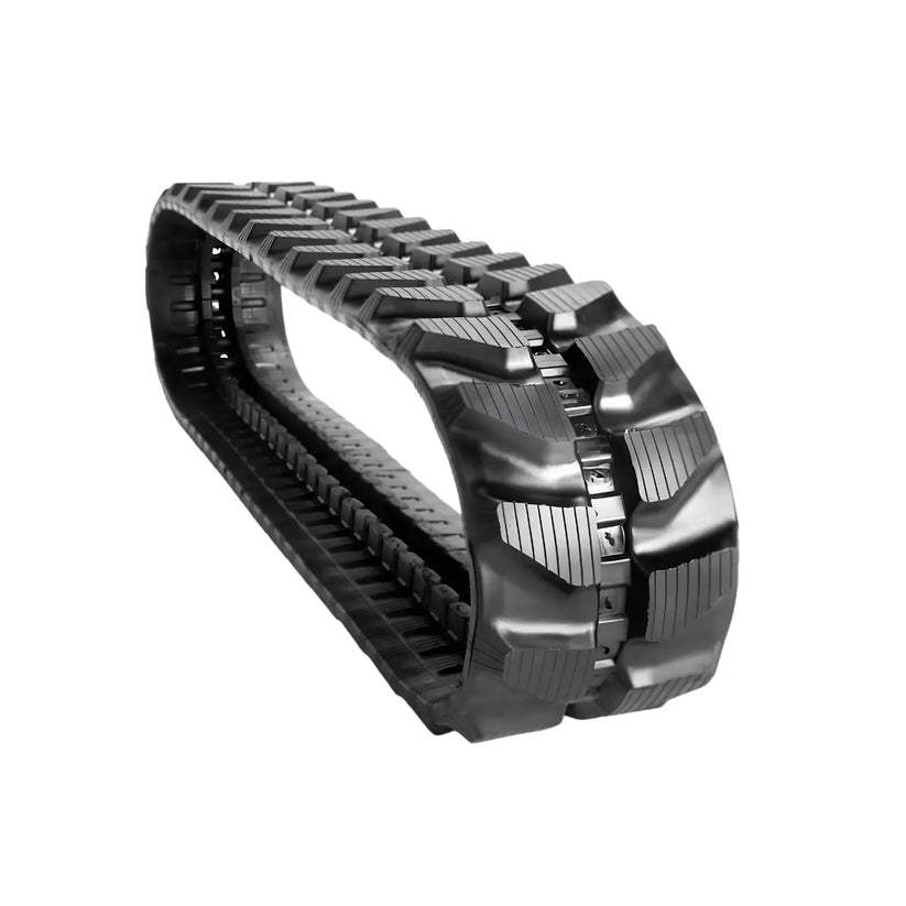 Heavy-duty rubber track — replacement track detail