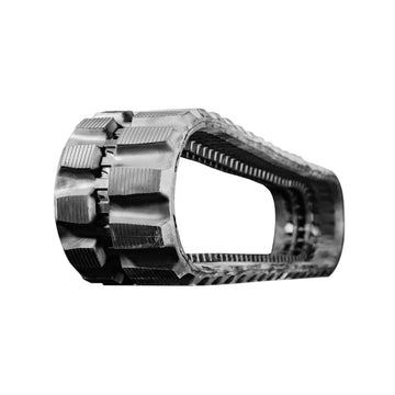 Heavy-duty rubber track — side profile