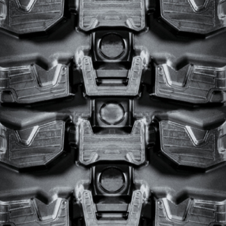 320x86x53 Rubber Track | X-Terrain - tread close-up