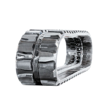 CAT 305E Rubber Tracks 400x72.5Wx76 Staggered Block replacement rubber track for compact construction equipment detail image.