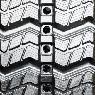 400x86x52 Z-Max heavy duty CTL rubber track - tread close-up